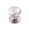 Carlisle Brass Victorian Cupboard Knob 32mm Satin Chrome