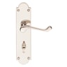 Carlisle Brass Victorian Shaped Scroll Lever Bathroom Chrome Plated