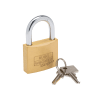 Burg-Wachter Magno 400 E 50mm Brass Padlock with 80mm Long Shackle - Keyed Alike Z1 Suite