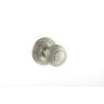 Old English Ripon Solid Brass Reeded Mortice Knob on Concealed Fix Rose Satin Nickel