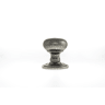 Old English Harrogate Solid Brass Mushroom Mortice Knob on Concealed Fix Rose Distressed Silver