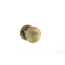 Old English Harrogate Solid Brass Mushroom Mortice Knob on Concealed Fix Rose Matt Antique Brass