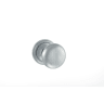 Old English Harrogate Solid Brass Mushroom Mortice Knob on Concealed Fix Rose Satin Chrome