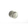 Old English Harrogate Solid Brass Mushroom Mortice Knob on Concealed Fix Rose Satin Nickel