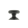 Old English Lincoln Solid Brass Victorian Cabinet Knob on Concealed Fix 32mm Antique Copper