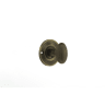 Old English Solid Brass Oval Turn & Release Matt Antique Brass