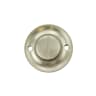 Old English Solid Brass Oval Turn and Release Satin Nickel