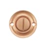 Old English Solid Brass Oval Turn & Release Urban Satin Copper