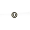Old English Solid Brass Open Key Hole Escutcheon Matt Gun Metal