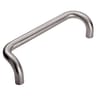 Eurospec Cranked Pull Handle 300 x 19mm Satin Stainless Steel