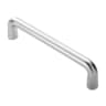Eurospec 150mm 'D' Shaped Pull Handle 19mm Diameter Satin Anodised Aluminium