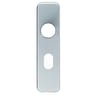 Eurospec Safety Lever Oval Plate Handle Cover Satin Anodised Aluminium