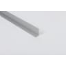 Rothley Anodised Aluminium Unequal Sided Angle Bar 1m x 35 x 20 x 2mm