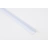 Rothley White Hard Polyvinyl Chloride Unequal Sided Angle 1m x 20 x 10 x 1.5mm