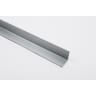Rothley Chrome Drilled Galvanised Steel Equal Sided Angle Strip 1m x35.5x1.5mm