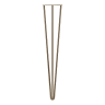 Rothley Hairpin Leg 3 Pin 710mm Antique Brass