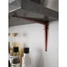 Rothley London Pattern Shelf Bracket 150 x 125mm Antique Copper