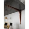 Rothley London Pattern Shelf Bracket 300 x 250mm Antique Copper