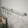 Utensil Rail 19mm x 600mm Brushed Stainless Steel