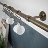 Utensil Rail 19 x 1000mm Antique Brass