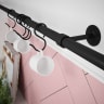 Utensil Rail 19 x 1000mm Matt Black