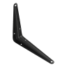 Rothley London Pattern Shelf Bracket 150 x 125mm Matt Black