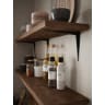 Rothley London Pattern Shelf Bracket 300 x 250mm Matt Black