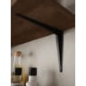 Rothley London Pattern Shelf Bracket 300 x 250mm Matt Black