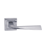 Status California Lever on Square Rose Satin Chrome