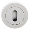 Status Key Escutcheon on Round Rose Polished Chrome