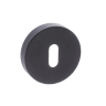 Status Key Escutcheon on S4 Round Rose Matt Black