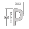 Stormguard EPDM 'P' Profile Draught Excluder Strip White 100m