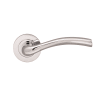 Serozzetta Tortosa Lever on Round Rose Polished Chrome