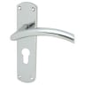 Serozzetta Tres Lever Lock Euro Profile Polished Chrome