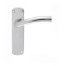 Serozzetta Cinco Lever Bathroom Backplate Polished Chrome