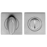 Serozzetta Square Rose Turn and Release Satin Chrome