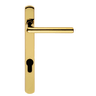 Serozzetta Lever Narrow Plate 92mm PVD Stainless Brass