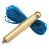 Draper Plumb Bob Solid Brass 100g