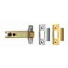 Eurospec Easi-T Heavy Sprung Tubular Latch 127mm Electro Brassed/Satin Stainless Steel