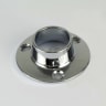 Sapphire Wardrobe Rail Wall Socket 19mm Chrome