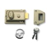 Yale 77 Traditional Nightlatch Cylinder Box 60mm Backset Satin Chrome