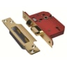 Union CE StrongBOLT 3 Lever Mortice Sashlock 81mm Polished Brass