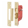 Union CE StrongBOLT 3 Lever Mortice Sashlock 81mm Polished Brass