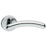 Serozzetta Noxia Lever Round Rose Polished Chrome
