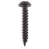 TIMCO Twin-Thread Blackjax Round Head Woodscrews 8 Gauge 1