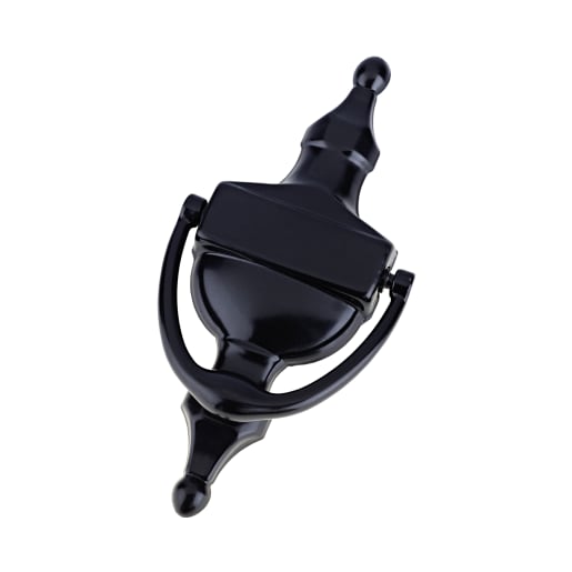 Trojan Contract Victorian Urn Style Door Knocker Black