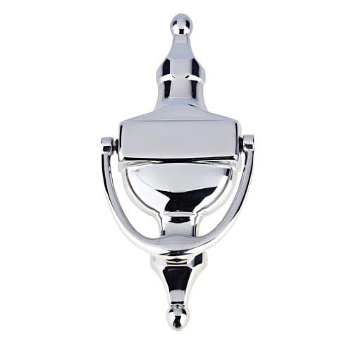 Trojan Contract Victorian Urn Style Door Knocker Chrome