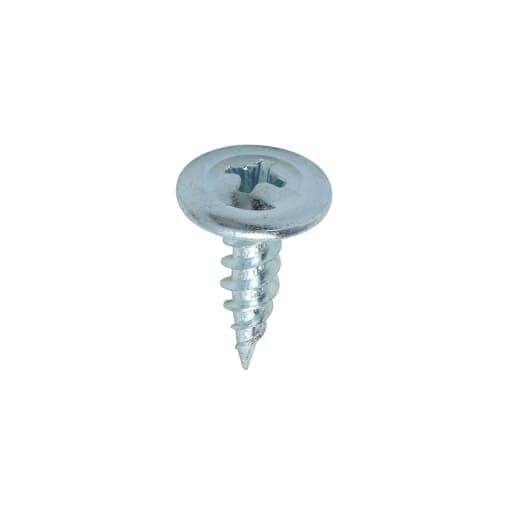 TIMCO Wafer Head Sharp Point Phillips Screws 8 Gauge Zinc Plated Box of 1000