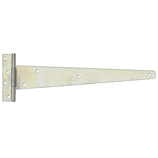 A Perry No.120 Strong Tee Hinge 400mm W Galvanised Pack of 10