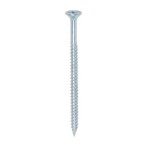TIMCO Twin-Thread Woodscrews Countersunk Head 12 Gauge 3.5 Inch Box of 100